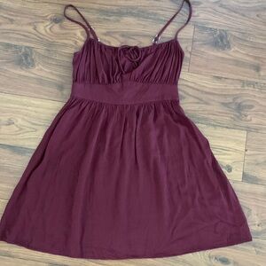 Banana Republic Maroon Sundress